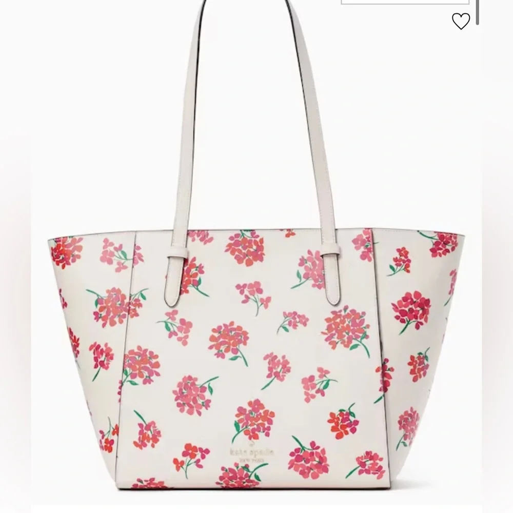 Kate Spade Becca Floral Tote - NWT - Picture 1 of 4